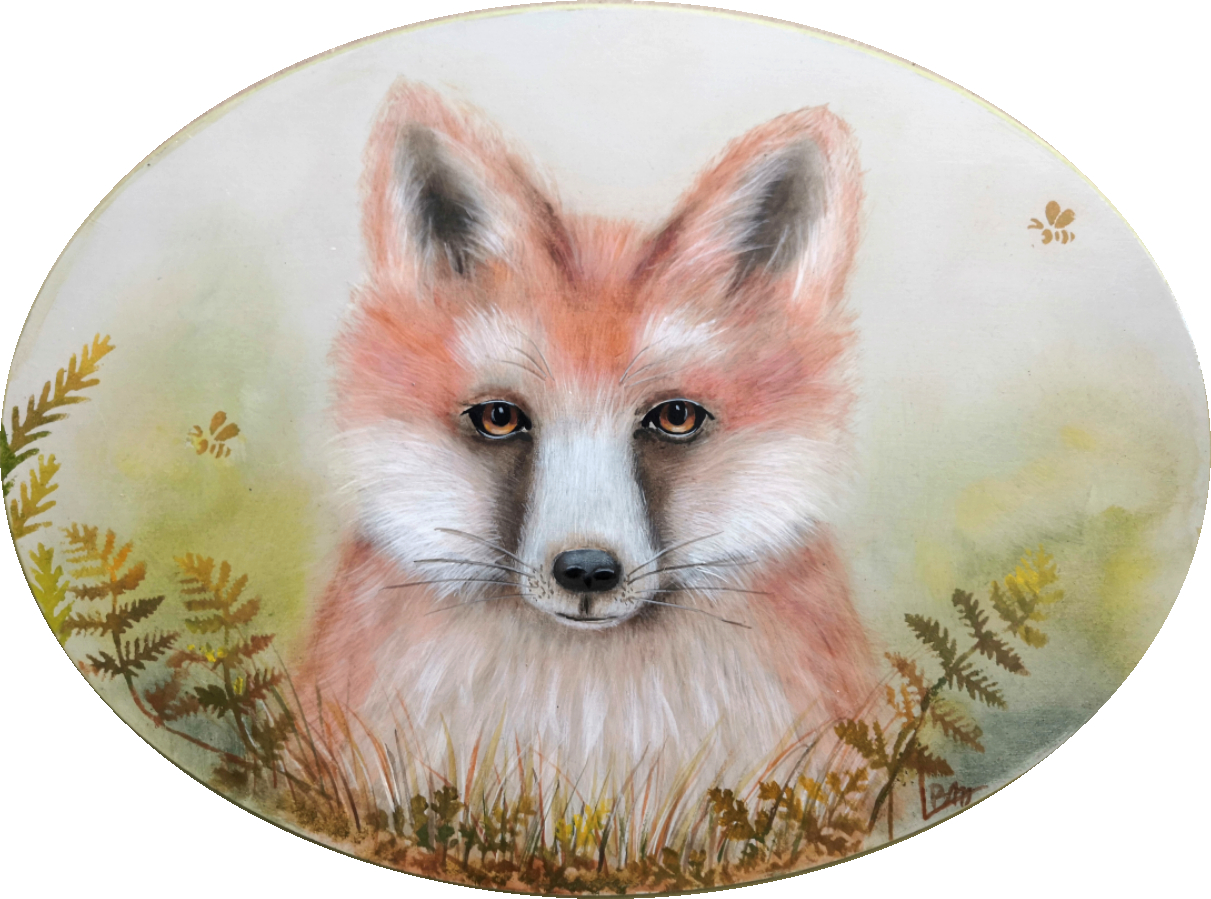 Peinture décorative 10 Renard